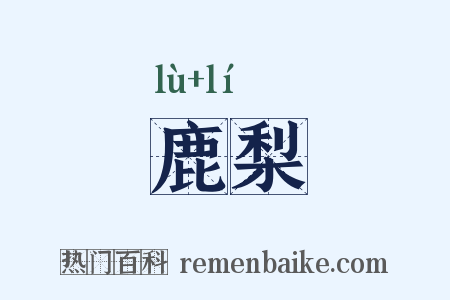 鹿梨是什么意思的图片